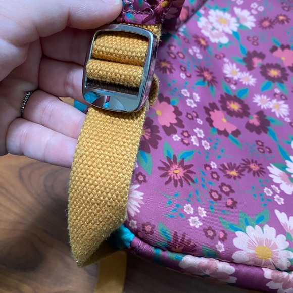 MATILDA JANE Pack Up Backpack Purple Floral School Travel Kids Girls Zip Pockets - Picture 9 of 15